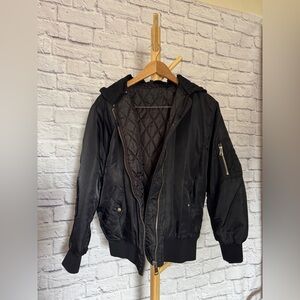 Black Quilted Women’s Jacket